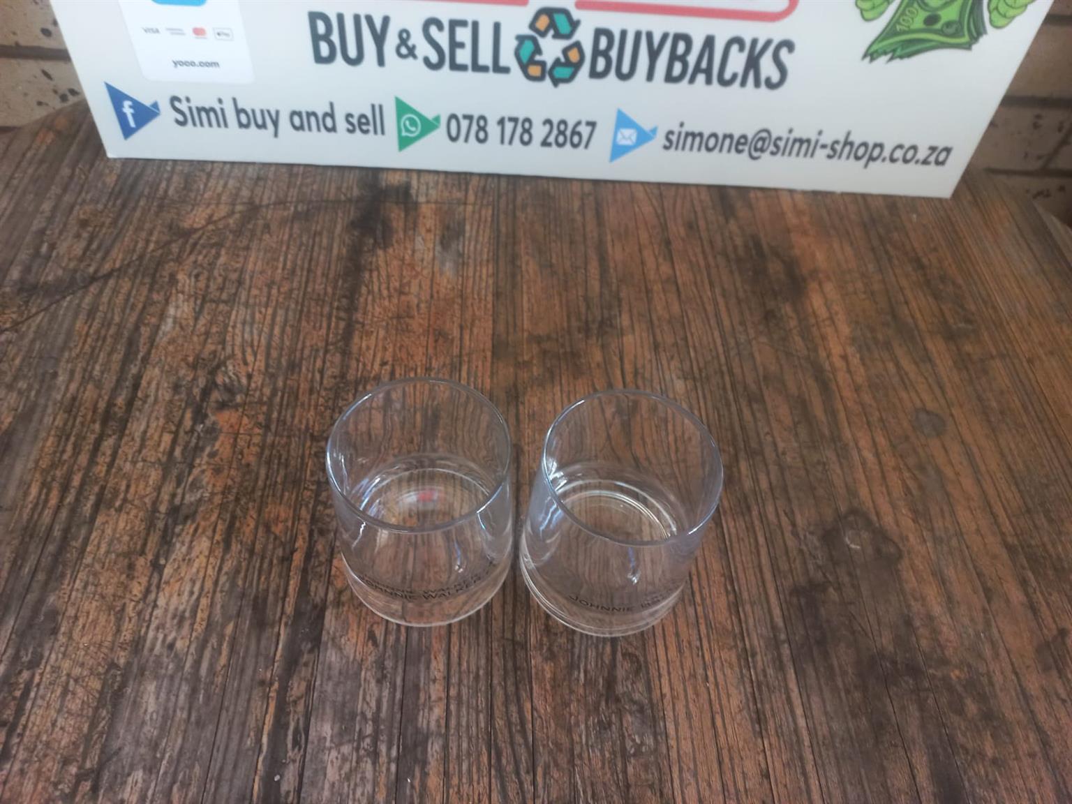 Jhonnie Walker Whiskey glasses Crystal Tumbler
