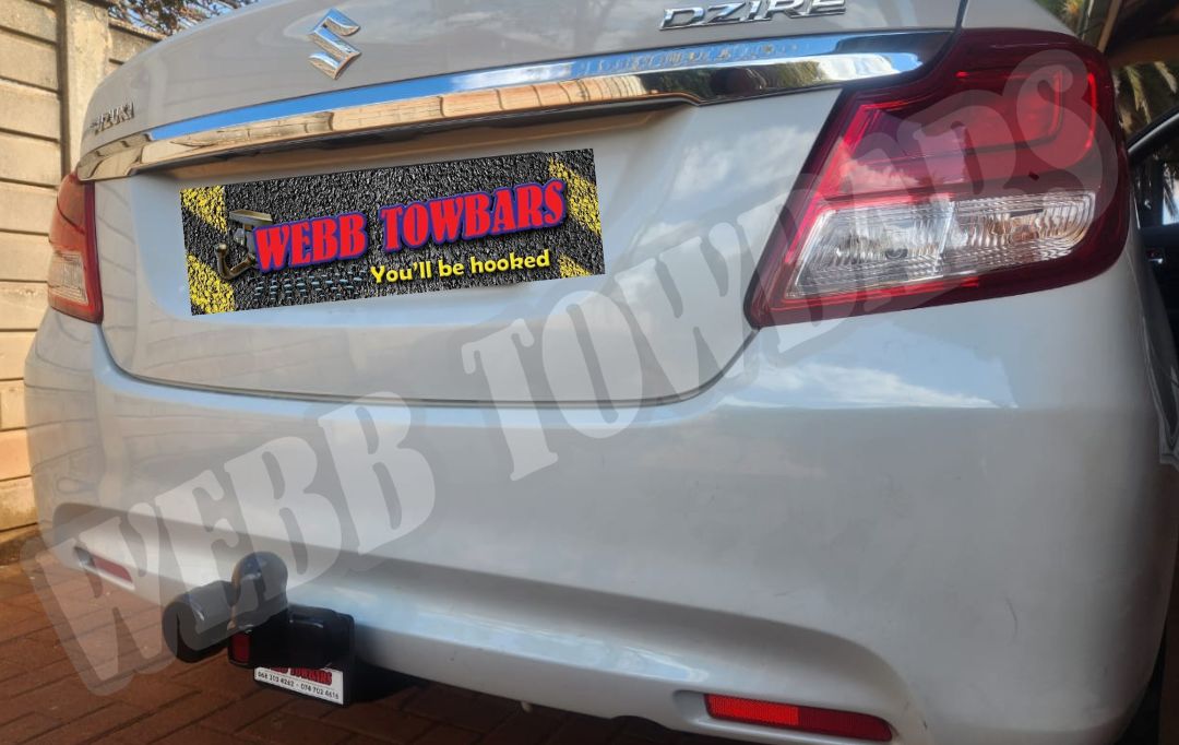 Suzuki Dzire Standard/Detachable Towbars - Private Seller Suzuki Dzire Standard/Detachable Towbars - Private Seller