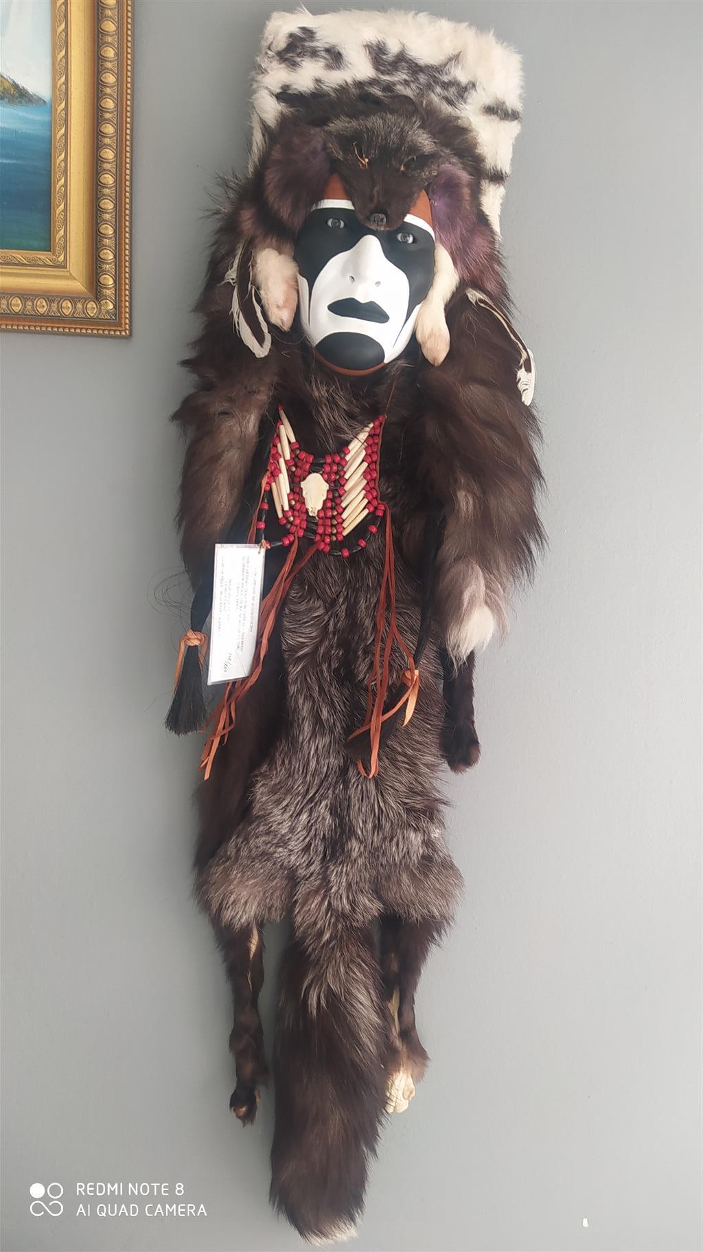 Native American Heritage Alaskan musk and Dancing stick