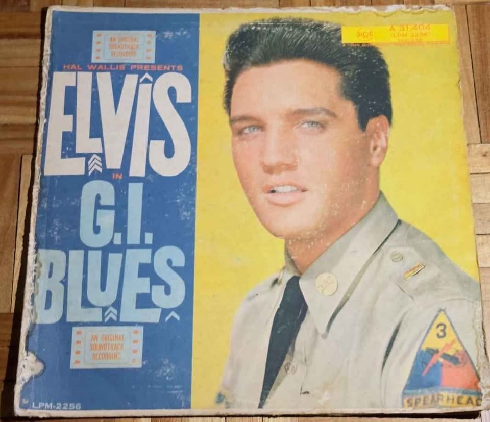 4x Elvis Presley Records