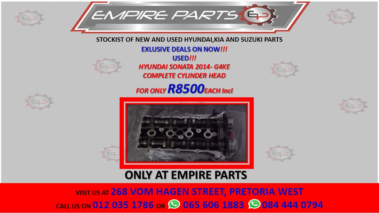 HYUNDAI SONATA 2014- G4KE COMPLETE CYLINDER HEAD - Private Seller HYUNDAI SONATA 2014- G4KE COMPLETE CYLINDER HEAD - Private Seller