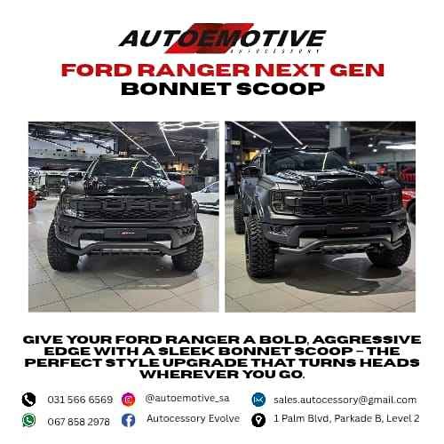 Ford Ranger Next Gen Bonnet Scoop | Supplied and Fitted - Private Seller