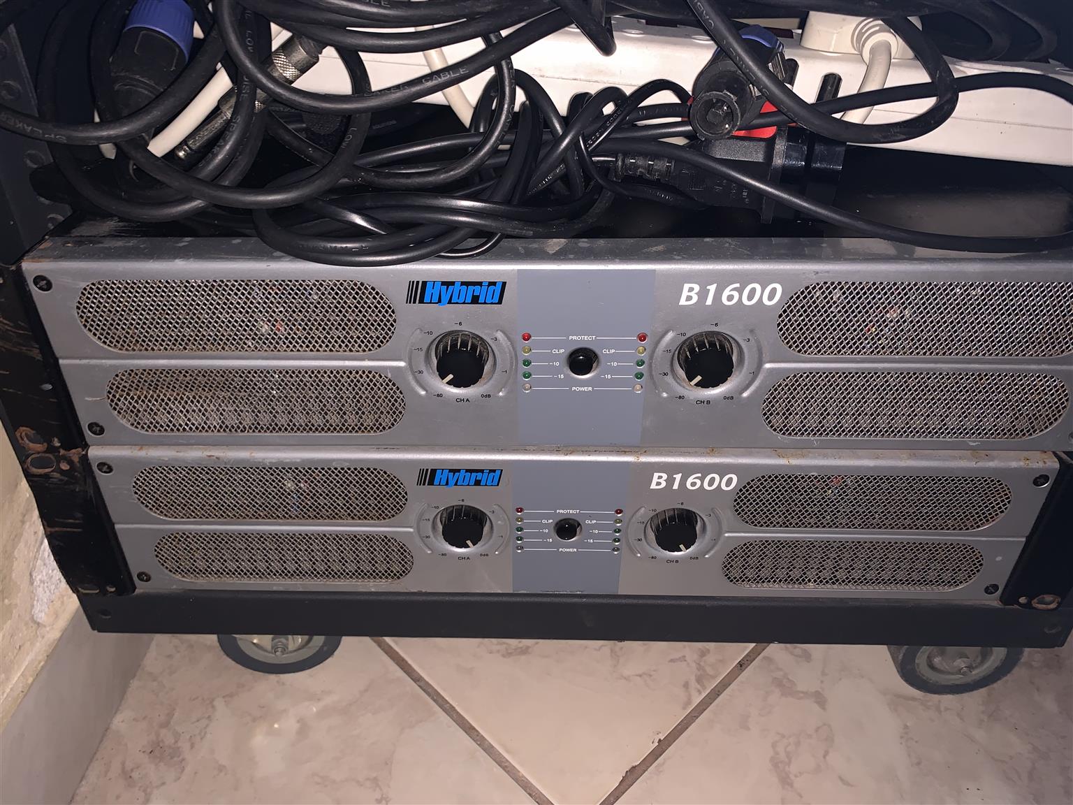 B1600 Amplifiers Up for Grabs Additional stock as per add on request 