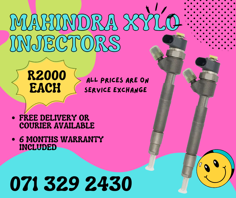 MAHINDRA XYLO INJECTORS FOR SALE WITH WARRANTY - Private Seller