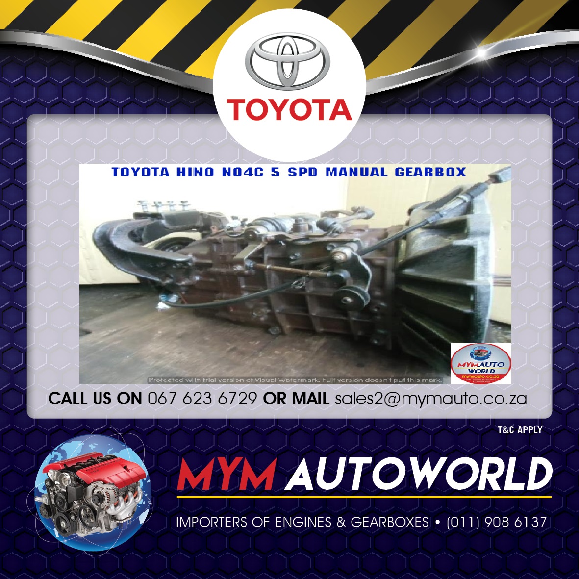 TOYOTA HINO NO4C 5 SPEED MANUAL BOX - Private Seller TOYOTA HINO NO4C 5 SPEED MANUAL BOX - Private Seller