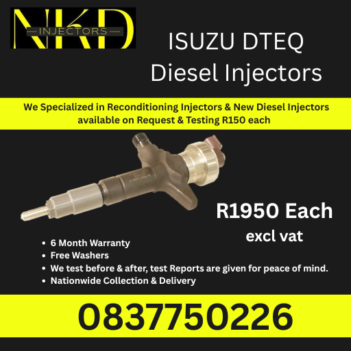 ISUZU DTEC DIESEL INJECTORS FOR SALE - Private Seller ISUZU DTEC DIESEL INJECTORS FOR SALE - Private Seller