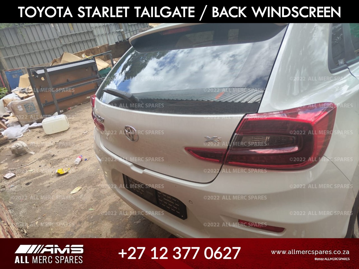 USED TOYOTA STARLET TAILGATE AND BACK WINDSCREEN FOR SALE - Private Seller USED TOYOTA STARLET TAILGATE AND BACK WINDSCREEN FOR SALE - Private Seller