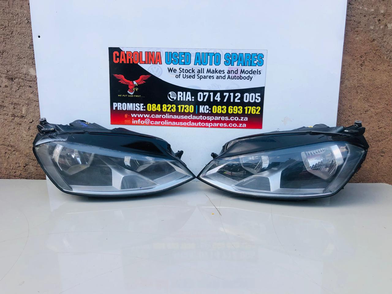VW Golf Mk7 standard left and right (halogen) headlight - Private Seller VW Golf Mk7 standard left and right (halogen) headlight - Private Seller