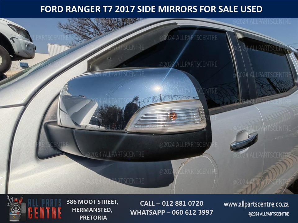 Ford Ranger T7 2017 side mirrors for sale used