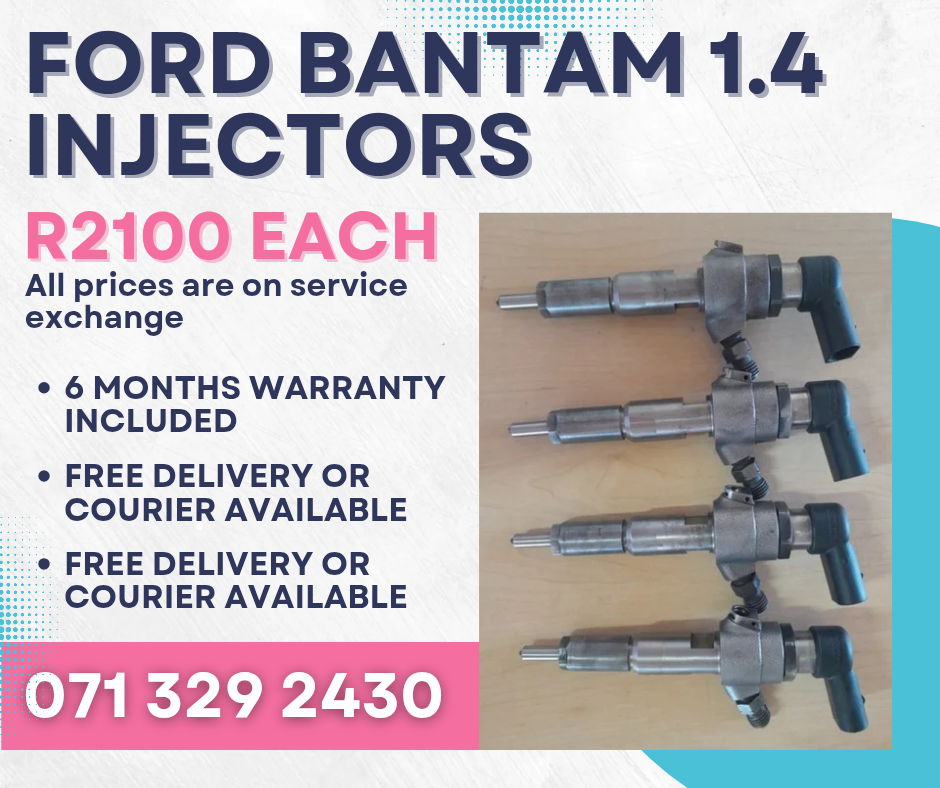 FORD BANTAM 1.4 DIESEL INJECTORS INJECTORS SALE WITH WARRANTY