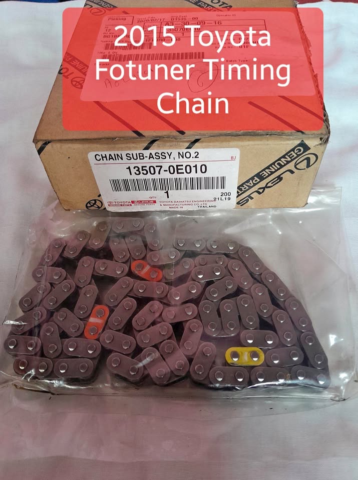Toyota Fotuner 2015 Timing chain - Private Seller Toyota Fotuner 2015 Timing chain - Private Seller