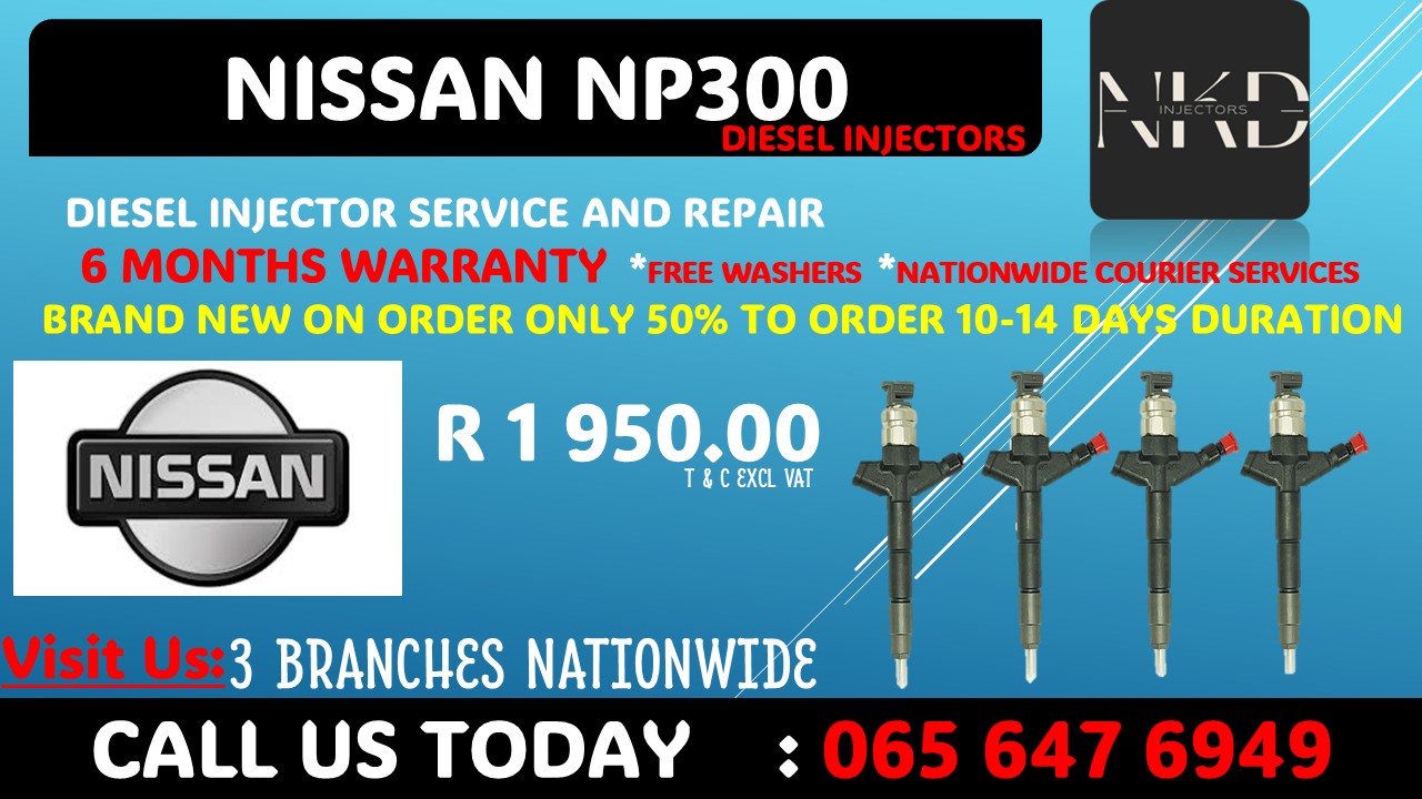 NISSAN NP300 DIESEL INJECTORS - Private Seller NISSAN NP300 DIESEL INJECTORS - Private Seller
