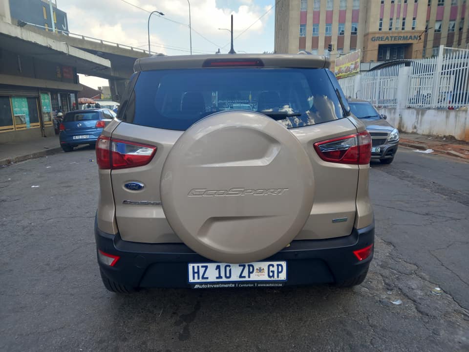 2019 FORD ECOSPORT 1.0 PETROL ECOBOOST, AUTOMATIC TRANSMISSION, GOLD COLOUR