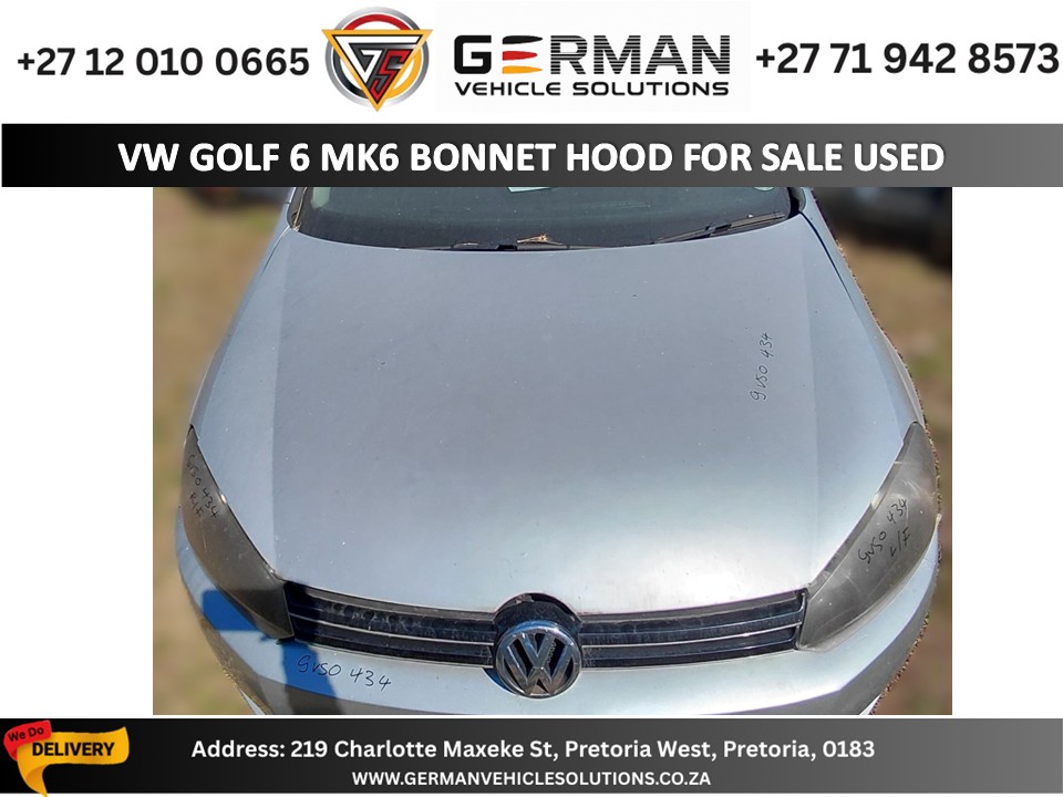 VW golf 6 mk6 bonnet hood for sale used condition - Private Seller VW golf 6 mk6 bonnet hood for sale used condition - Private Seller