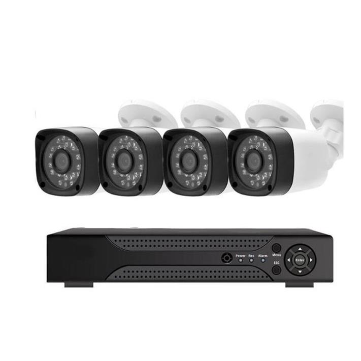 4 Channel Wireless CCTV Security Cameras Kit - DVR with 4 Cameras