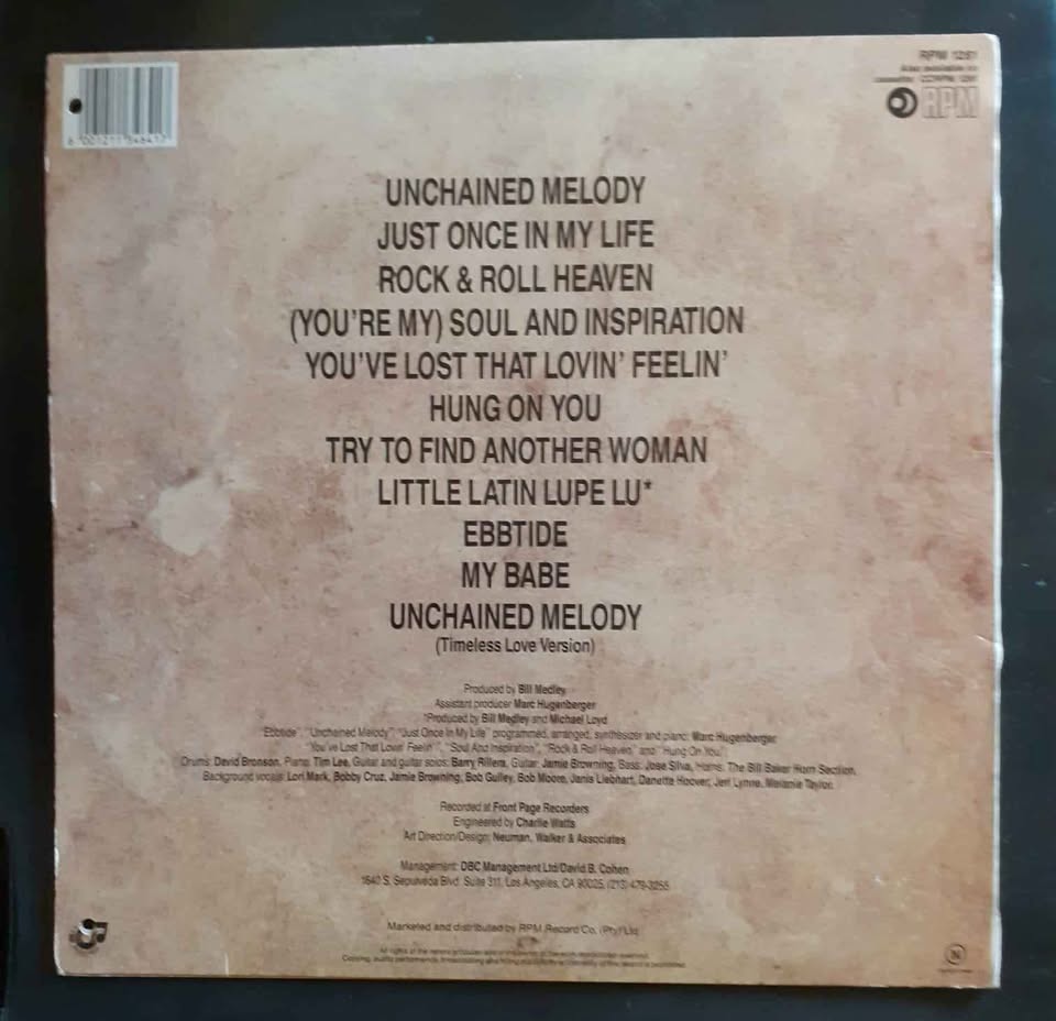 Righteous Brothers - Reunion LP Record