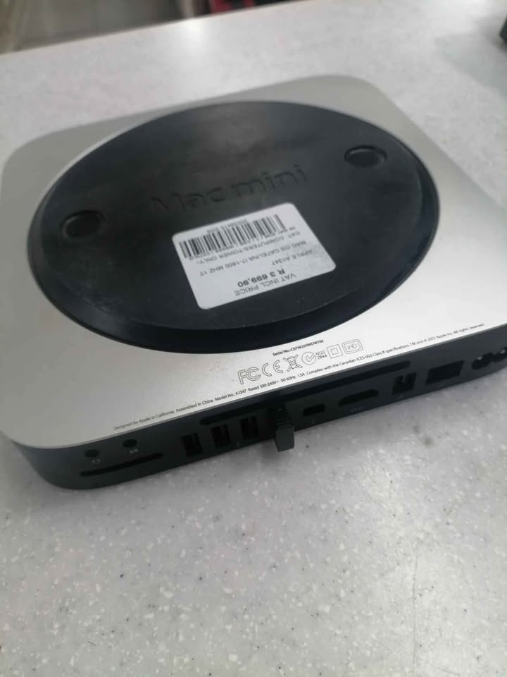 APPLE MAC MINI (1TB) MAC OS CATELINA I7-1600 MHZ