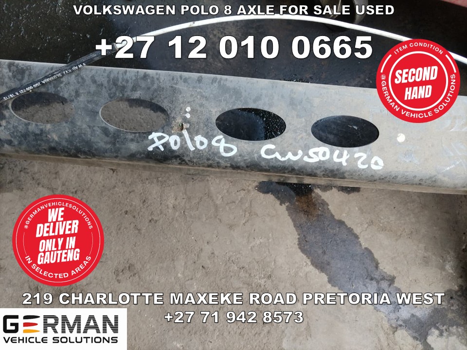 Volkswagen polo 8 axle for sale used for sale - Private Seller