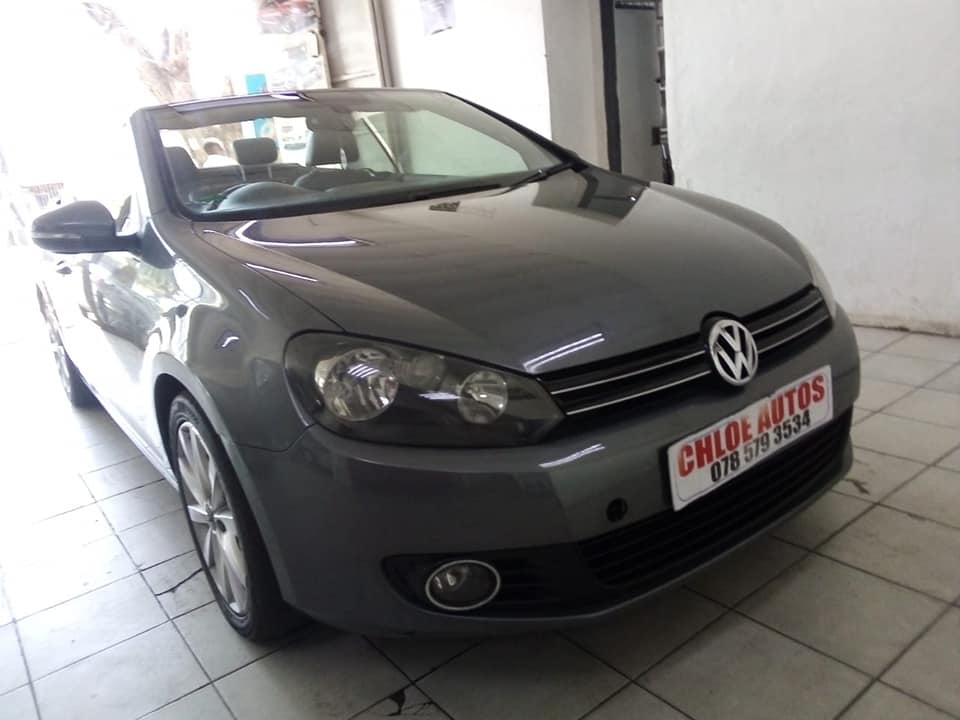 2012 VW GOLF 6 1.4 TSI CONVERTIBLE AUTOMATIC PETROL GREY LEATHER SERVICE BOOK SPARE WHEEL