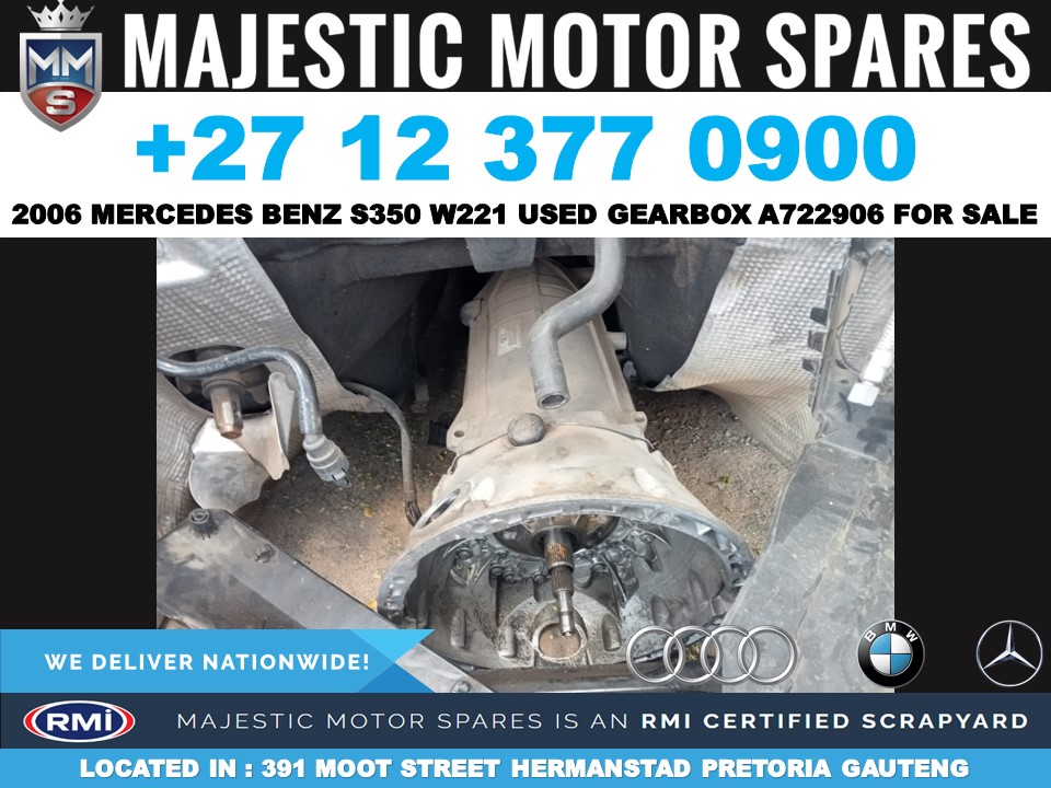 Mercedes Benz W221 S350 used gearbox automatic transmission - Private Seller Mercedes Benz W221 S350 used gearbox automatic transmission - Private Seller