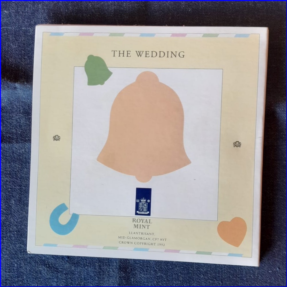 1992 Wedding Coin Set Charles and Diana