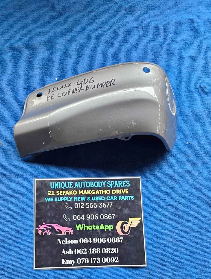 Toyota Hilux GD6 Right Rear Corner Bumper - Private Seller