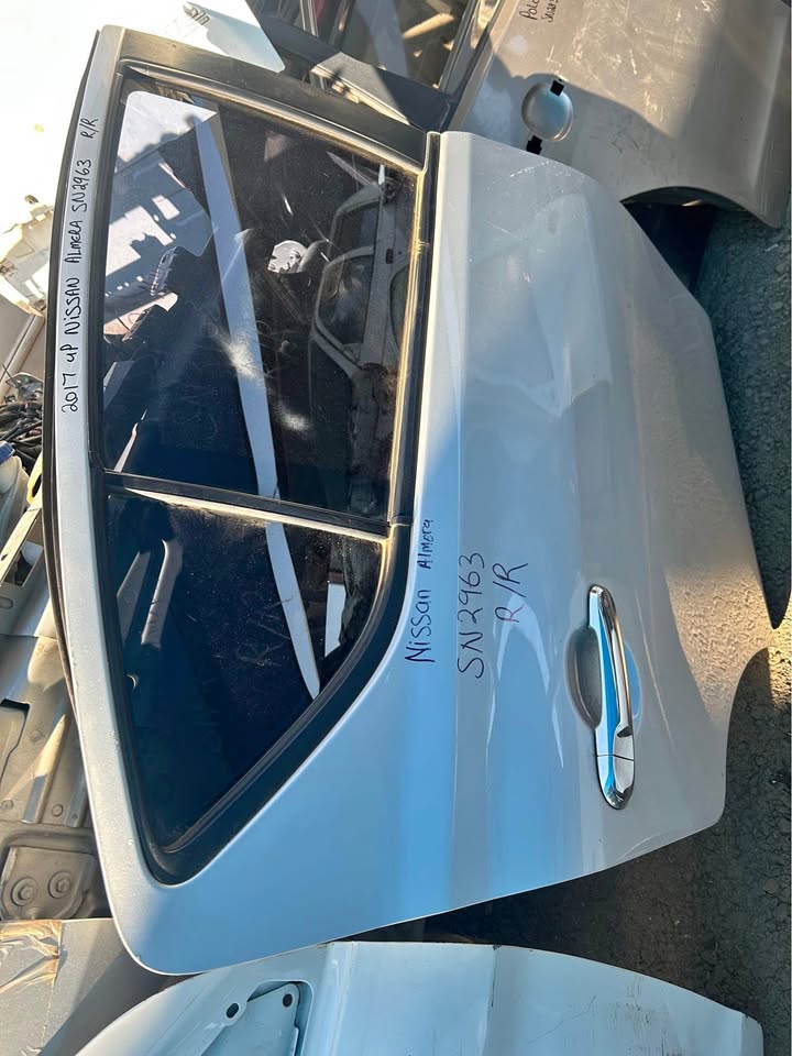 Nissan Almera Right Rear Door For Sale Call or Whatsapp