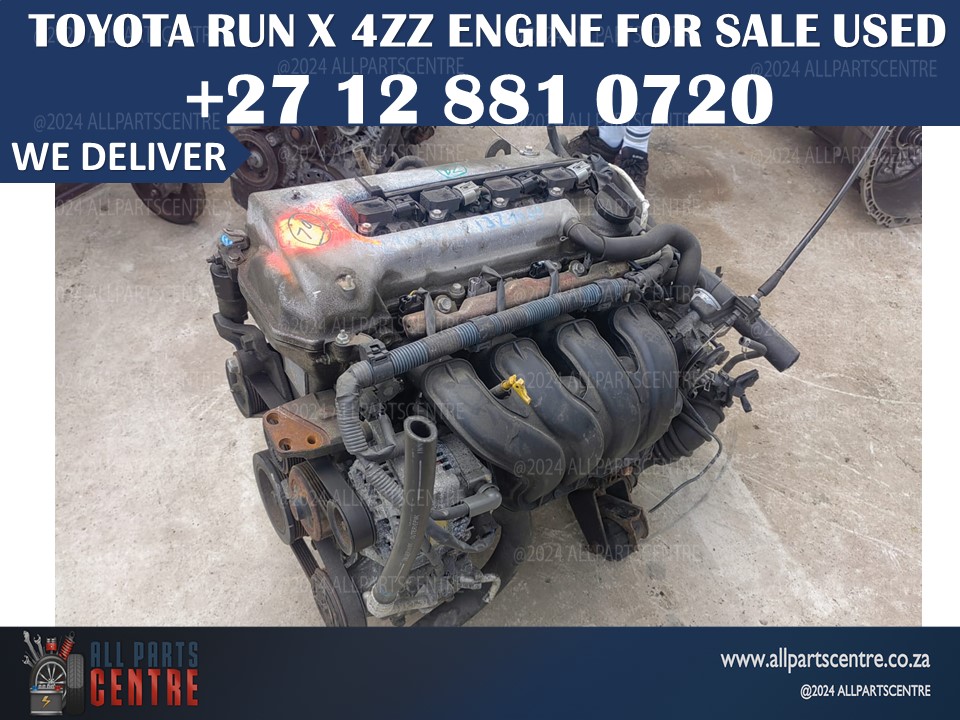Toyota Run X 4ZZ engine for sale used