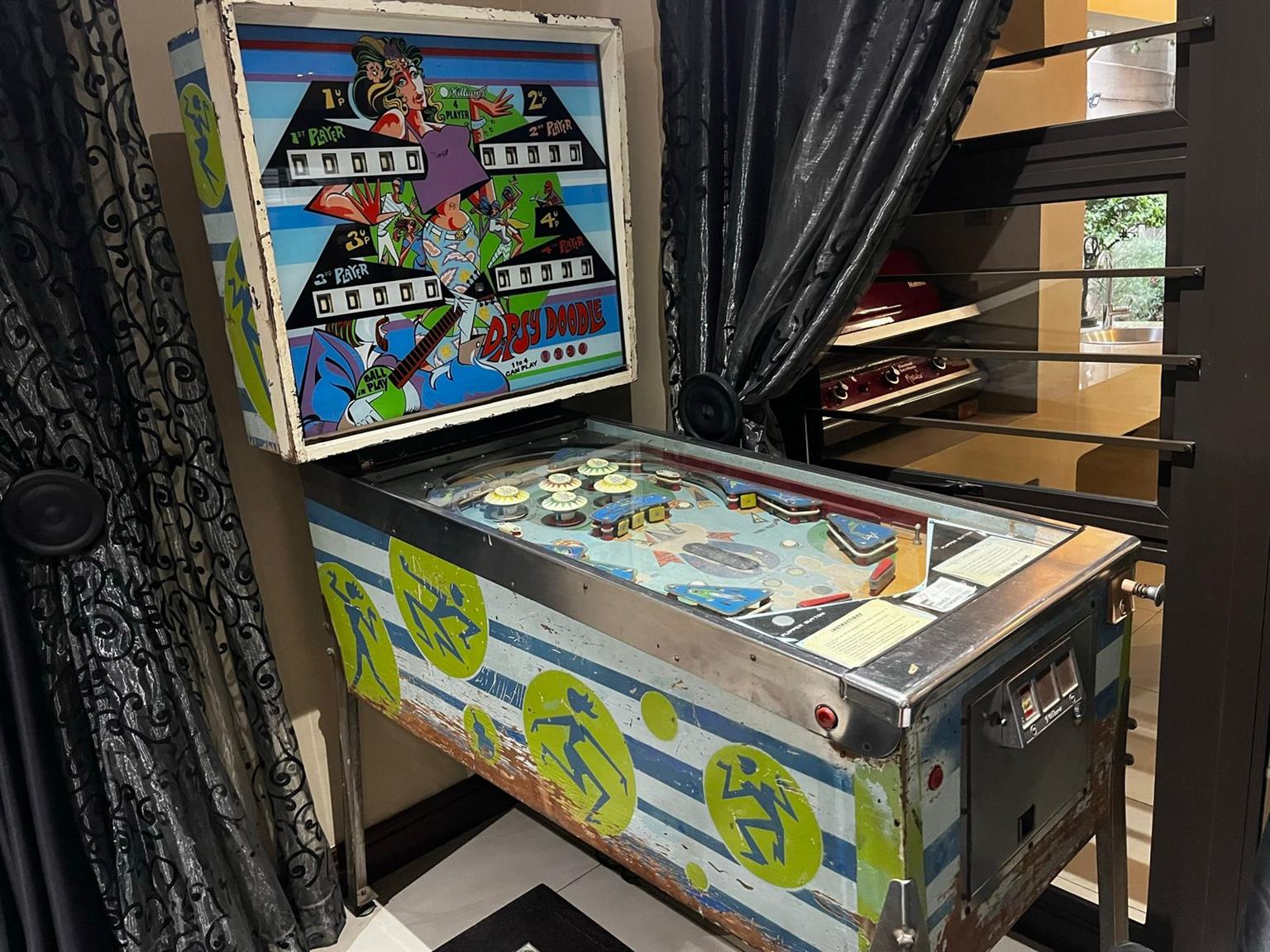 We sell pinball machines , many to choose from