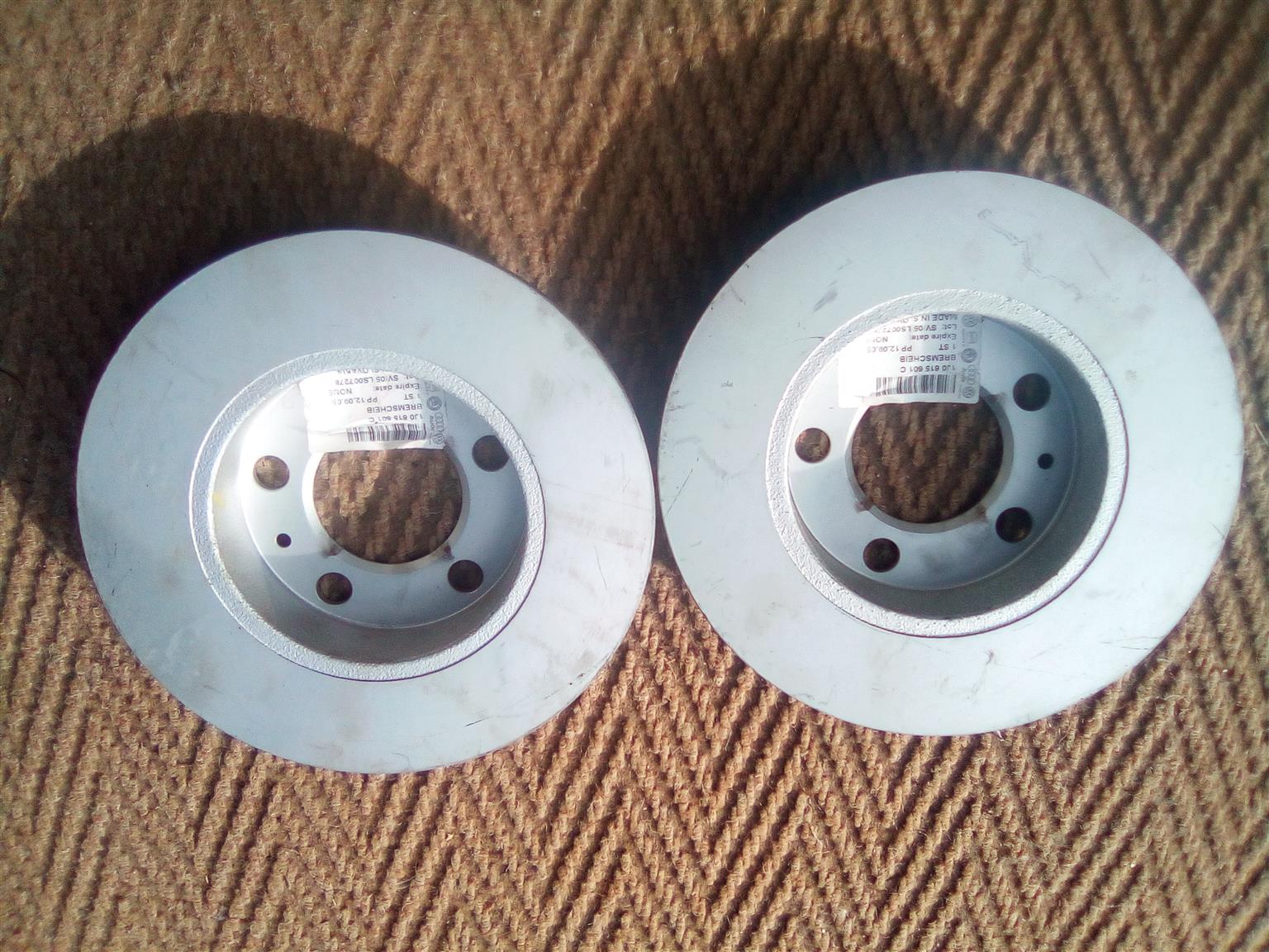 Back break disks for Audi A3 and some other cars - Private Seller Back break disks for Audi A3 and some other cars - Private Seller