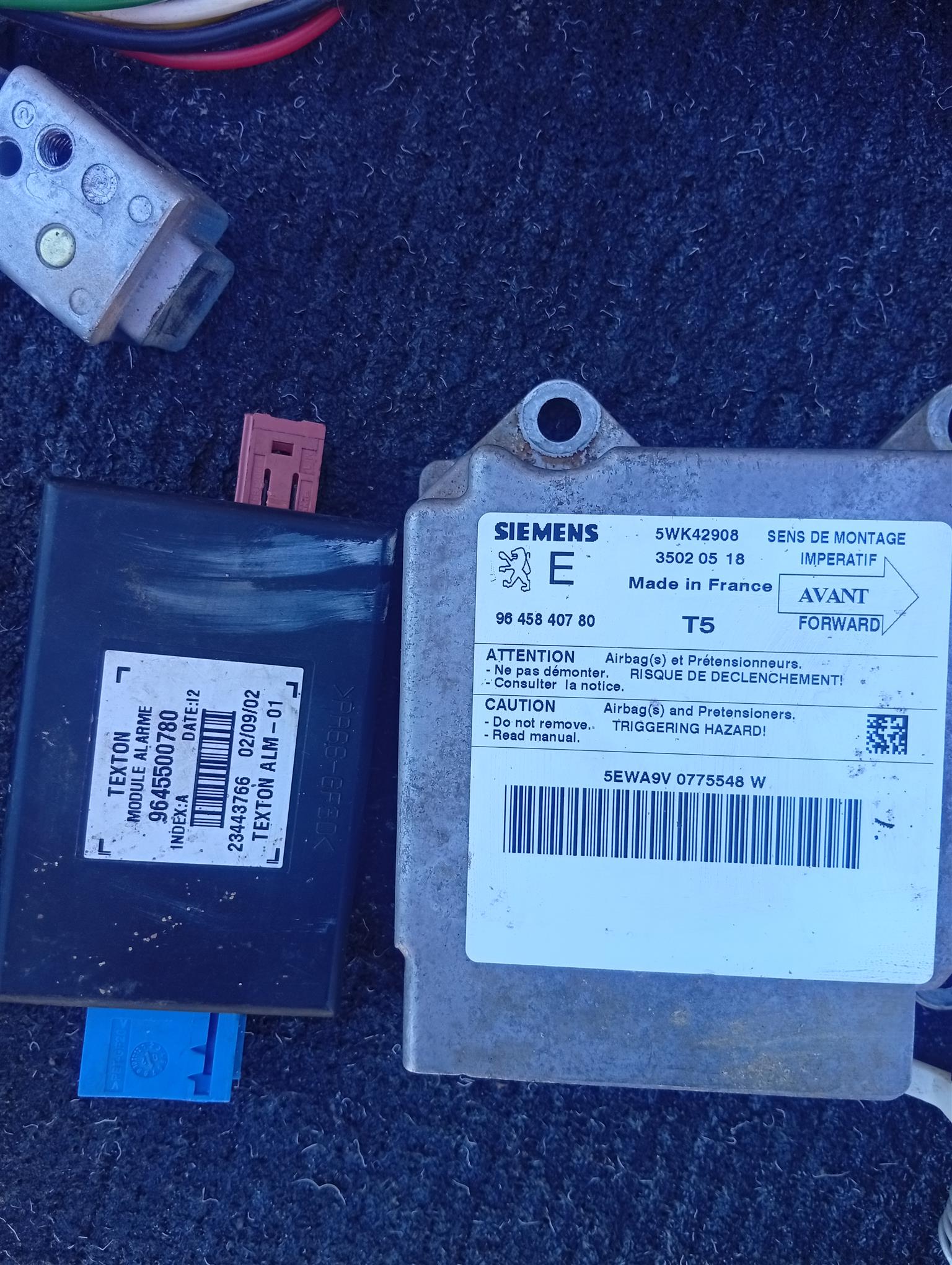 Peugeot 307 complete lockset - Private Seller