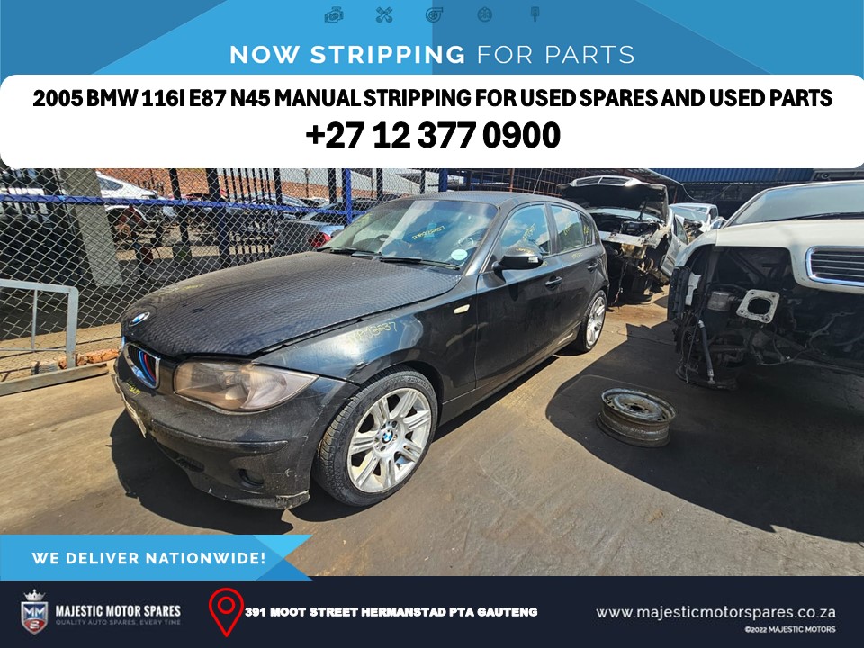 2005 BMW 116I E87 N45 Manual Stripping for Used Spares - Private Seller 2005 BMW 116I E87 N45 Manual Stripping for Used Spares - Private Seller