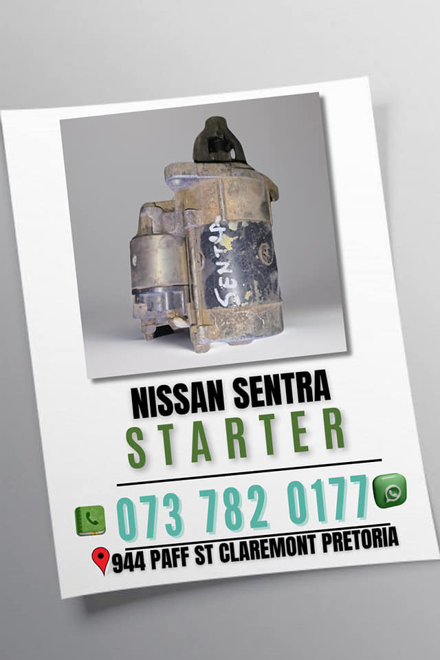 Nissan sentra starter Call or WhatsApp me - Private Seller