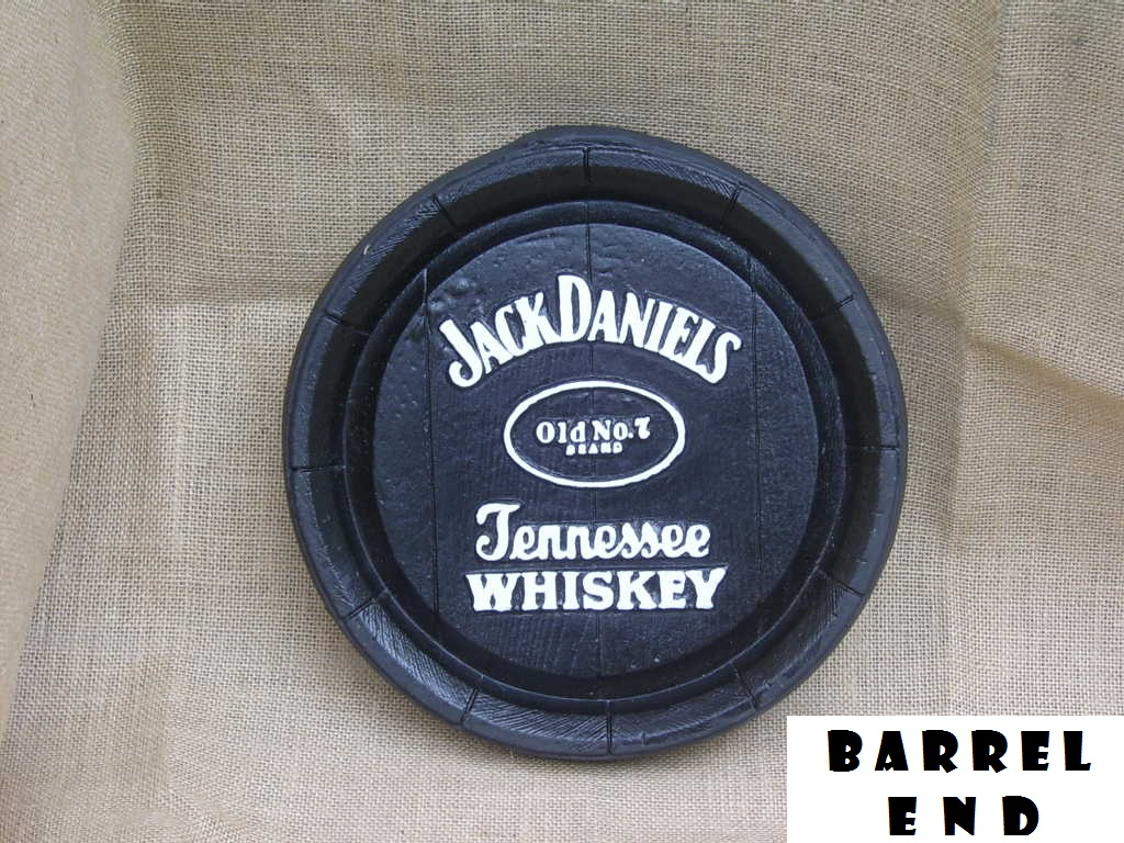 Jack Daniel's Tennessee Bourbon Whiskey Barrel Ends. Brand New Products.