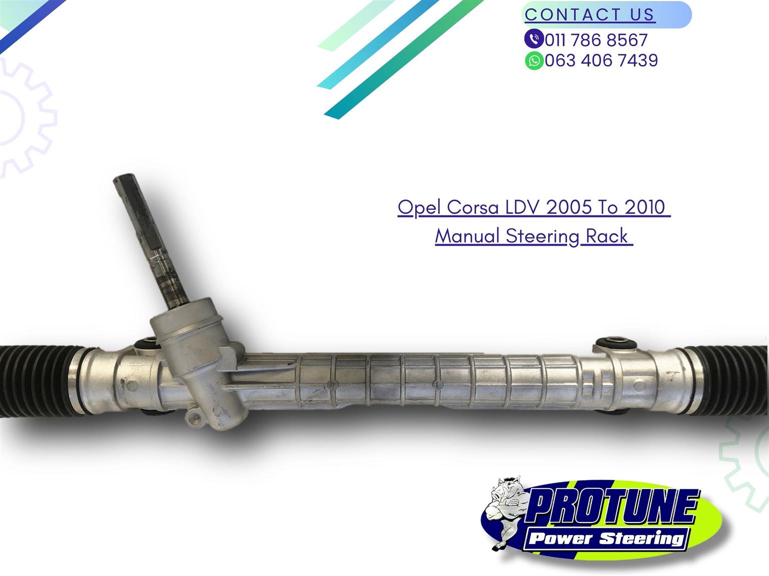Opel Corsa LDV 2005 To 2010 Model - OEM Reconditioned Steering Racks