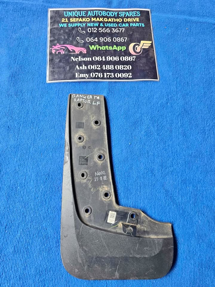 Ford Ranger Raptor Front Mud Flap Set - Private Seller Ford Ranger Raptor Front Mud Flap Set - Private Seller