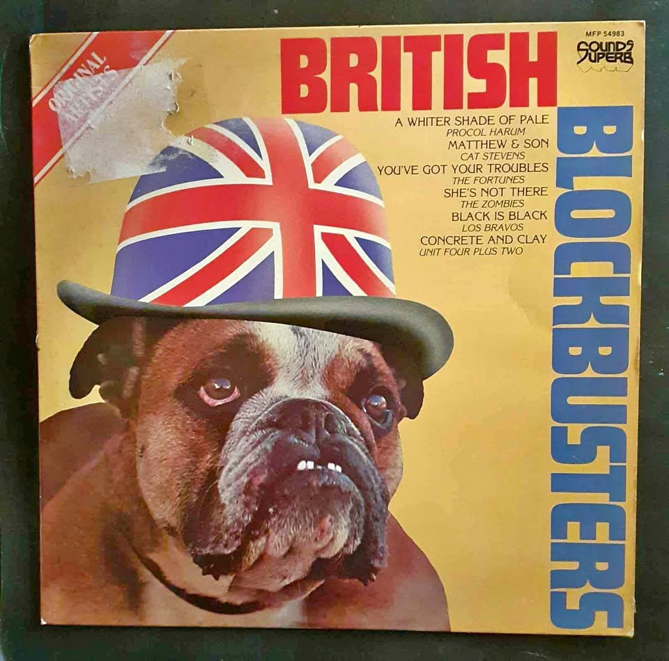British Blockbusters LP Record British Blockbusters LP Record