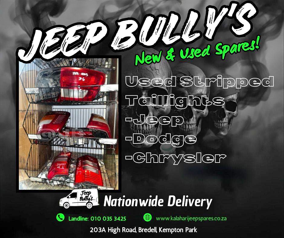 Used Stripped Taillights For Various Jeep, Dodge And Chrysler Models. - Private Seller Used Stripped Taillights For Various Jeep, Dodge And Chrysler Models. - Private Seller