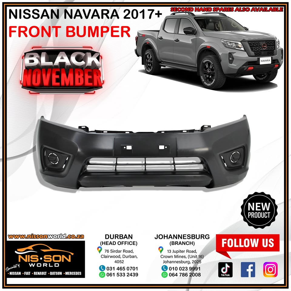 Nissan Navara 2017+ Front Bumper - Private Seller Nissan Navara 2017+ Front Bumper - Private Seller