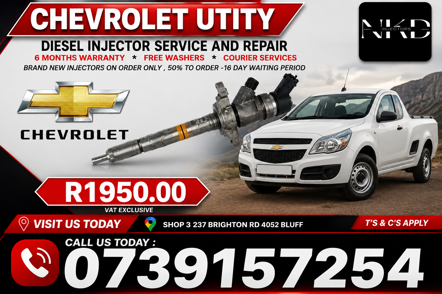 Chevrolet_Utity_Diesel_Fuel_Injectors - Private Seller Chevrolet_Utity_Diesel_Fuel_Injectors - Private Seller