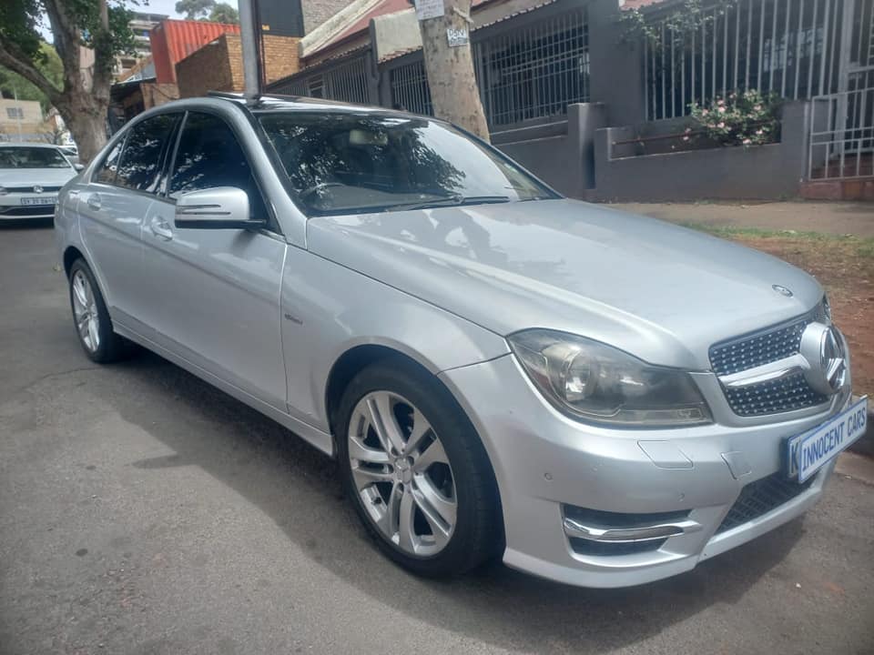 2011 MERCEDES BENZ C180 BLUE EFFICIENCY CGI PETROL, AUTOMATIC, SILVER COLOR