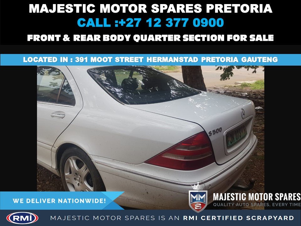 Mercedes Benz Merc S500 W220 quarter section front and rear for sale - Private Seller Mercedes Benz Merc S500 W220 quarter section front and rear for sale - Private Seller