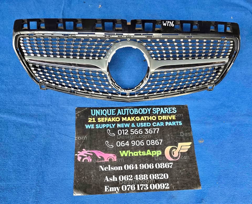 Merc W176 Main Front Bumper Grill Merc W176 Main Front Bumper Grill