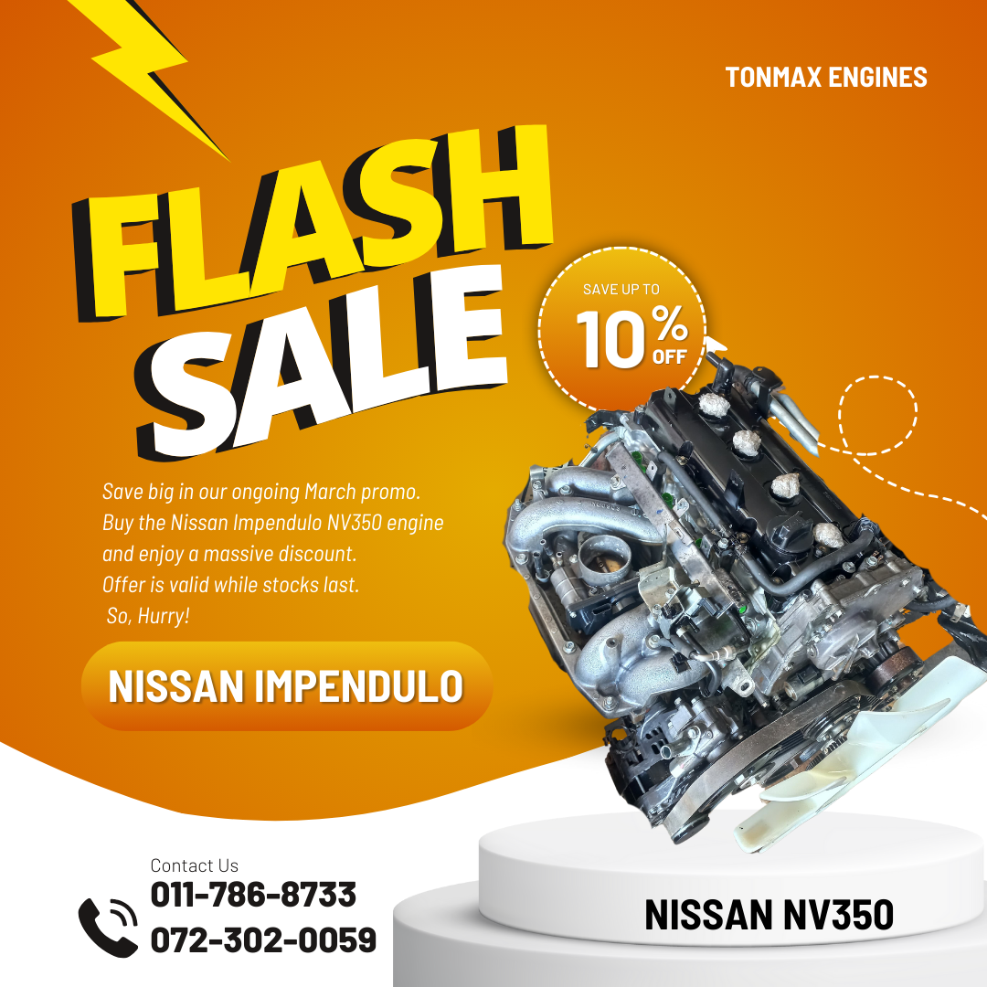 Nissan Impendulo NV350 Engine for Sale Nissan Impendulo NV350 Engine for Sale