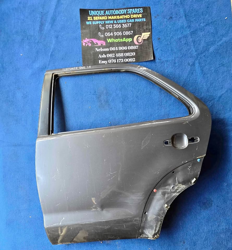 Toyota Fortuner D4D Left Rear Door Toyota Fortuner D4D Left Rear Door