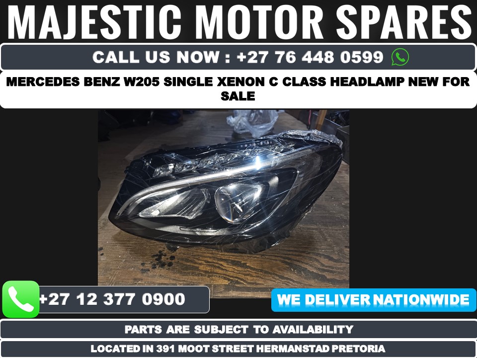 Mercedes Benz Headlamp single xenon W205 preface left  new for sale