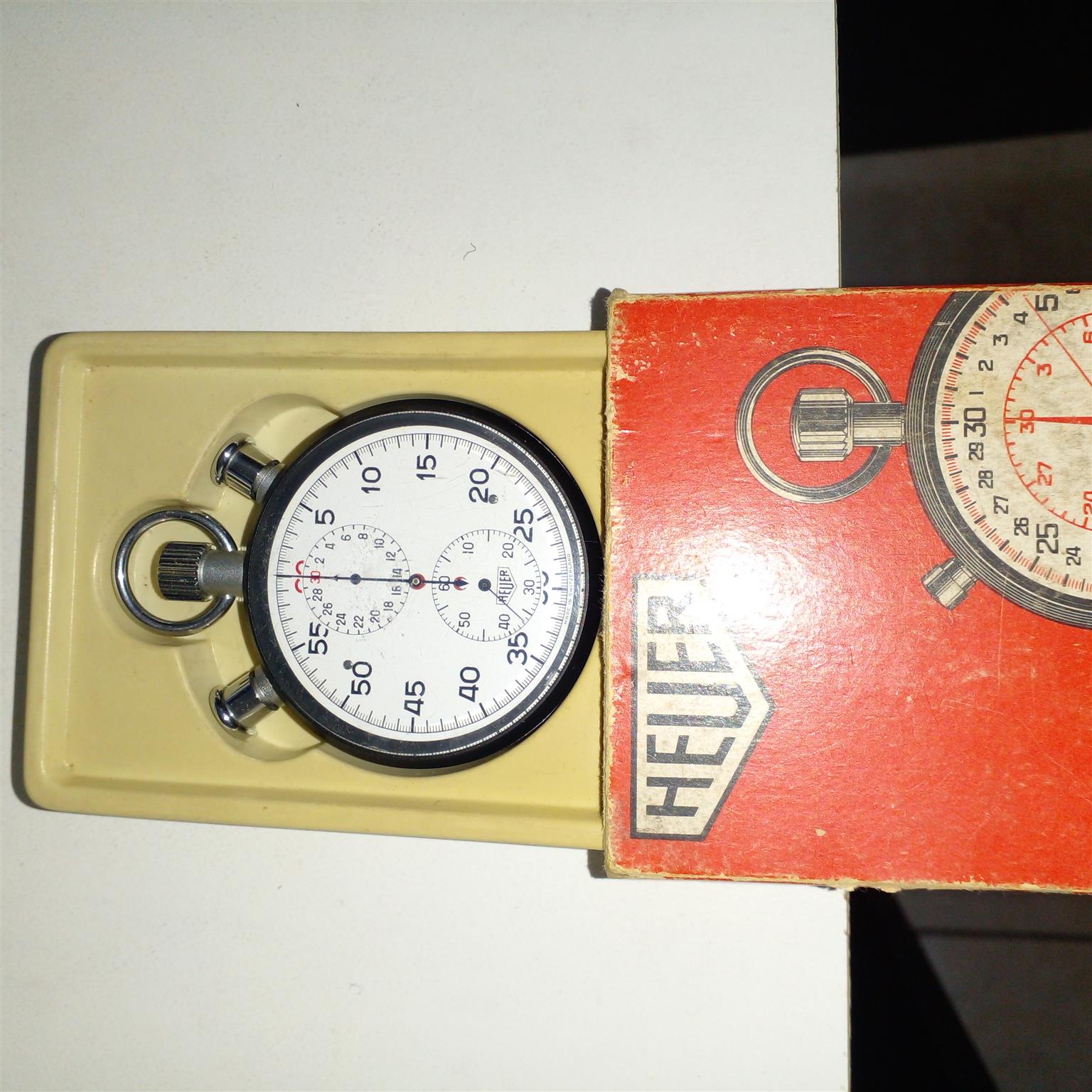 1970 Tag Heuer split-secont stop watch 1970 Tag Heuer split-secont stop watch