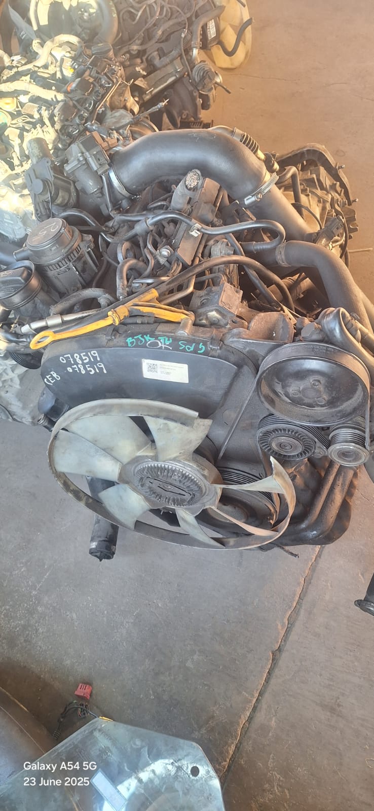 VW 2.5 TDI BJK Engine For Sale