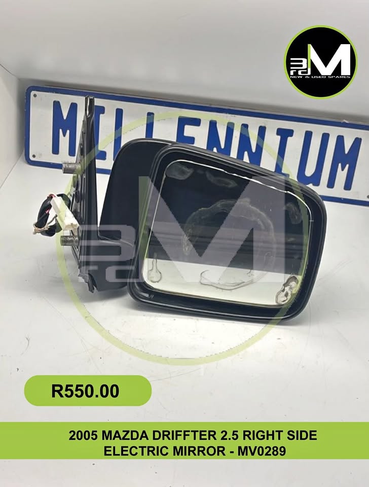 Used 2005 MAZDA DRIFTER 2.5 RIGHT SIDE ELECTRIC MIRROR - MV0289