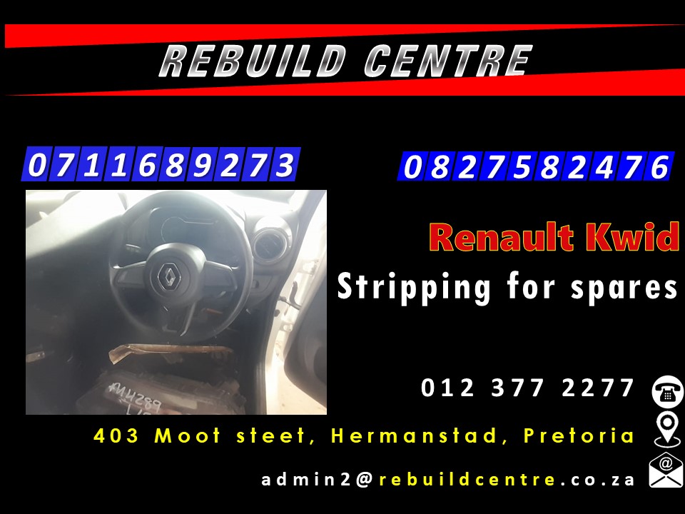 #RebuildCentre Renault Kwid  stripping for spares - Private Seller